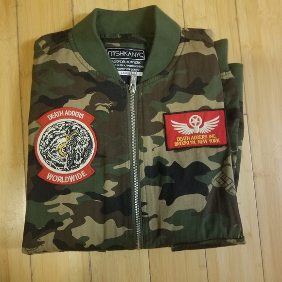 ❤SOLD❤Mishka NYC camo jacket - Picture 8 of 8